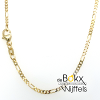 figaro ketting goud 45cm - 1.8mm - 57047 figaro ketting goud 45cm - 1.8mm - 57047