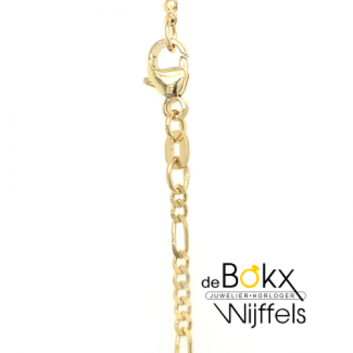 figaro ketting goud 45cm - 1.8mm - 57047 figaro ketting goud 45cm - 1.8mm - 57047