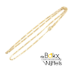 figaro ketting goud 45cm - 1.8mm - 57047 figaro ketting goud 45cm - 1.8mm - 57047