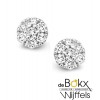 Oorsteker witgoud met diamant 0.19 crt. - 57036 Oorsteker witgoud met diamant 0.19 crt. - 57036