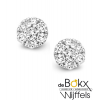 Oorsteker witgoud met diamant 0.19 crt. - 57036 Oorsteker witgoud met diamant 0.19 crt. - 57036