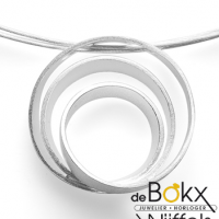 Ketting met hanger zilver van bastian inverun - 57156 Ketting met hanger zilver van bastian inverun - 57156