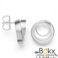 Oorbellen zilver van bastian inverun - 57155 Oorbellen zilver van bastian inverun - 57155