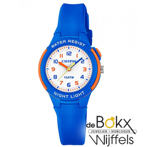 Waterdicht Blauw kinderhorloge Calypso - 56941 Waterdicht Blauw kinderhorloge Calypso - 56941