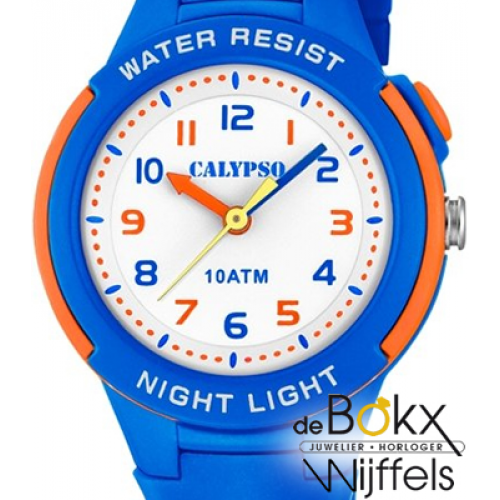 Waterdicht Blauw kinderhorloge Calypso - 56941 Waterdicht Blauw kinderhorloge Calypso - 56941