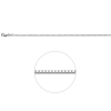ketting zilver Venetiaans zilver 42cm 1.7mm - 56978