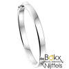 Zilveren bangel armband vlak 7mm breed - 56176 Zilveren bangel armband vlak 7mm breed - 56176