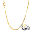 Gouden ketting gourmet 50cm 1.7mm - 56991 Gouden ketting gourmet 50cm 1.7mm - 56991