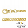 Gouden ketting gourmet 50cm 1.7mm - 56991 Gouden ketting gourmet 50cm 1.7mm - 56991