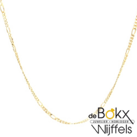 Ketting figaro goud 45cm - 57002 Ketting figaro goud 45cm - 57002