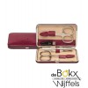 manicureset windrose merino rood leer 803665-0 - 56372 manicureset windrose merino rood leer 803665-0 - 56372