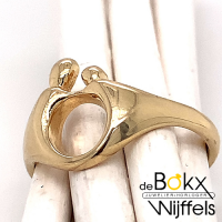 ring m'amour maat 55 geel goud - 51642 ring m'amour maat 55 geel goud - 51642