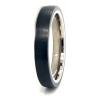 Smalle titanium trouwring met carbon maat 61 - 56220 Smalle titanium trouwring met carbon maat 61 - 56220
