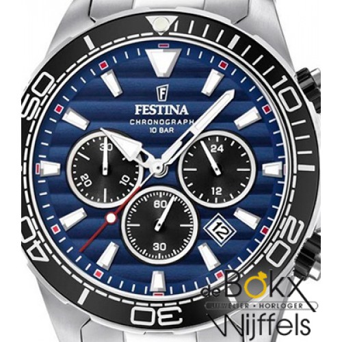 Festina chronograaf sport horloge F20361-3 - 56251