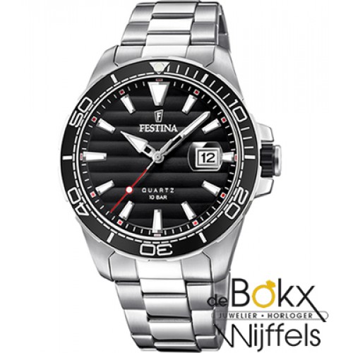 Festina heren sport horloge mer vergrootglas op de datum F20360/2 - 56252 Festina heren sport horloge mer vergrootglas op de datum F20360/2 - 56252
