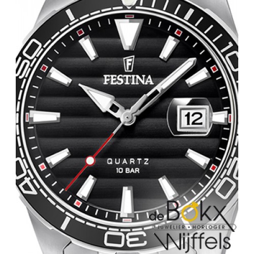 Festina heren sport horloge mer vergrootglas op de datum F20360/2 - 56252 Festina heren sport horloge mer vergrootglas op de datum F20360/2 - 56252
