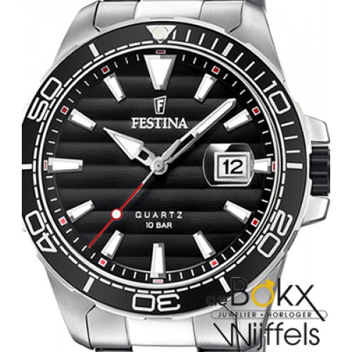 Festina heren sport horloge mer vergrootglas op de datum F20360/2 - 56252 Festina heren sport horloge mer vergrootglas op de datum F20360/2 - 56252