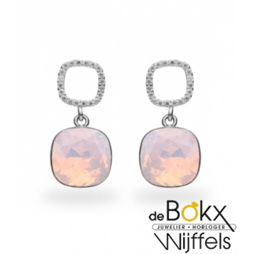 Spark jewelry oorbellen orbis met kristali KC447010RW - 56151