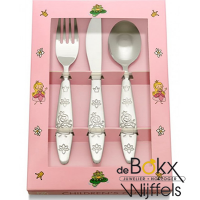 Prinses kinderbestek 3-delig - 56105 Prinses kinderbestek 3-delig - 56105