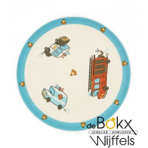 hulpdiensten kinderbestek 6-delig met bord, kom en bakje - 56108 hulpdiensten kinderbestek 6-delig met bord, kom en bakje - 56108