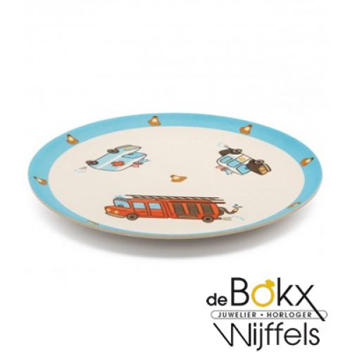 hulpdiensten kinderbestek 6-delig met bord, kom en bakje - 56108 hulpdiensten kinderbestek 6-delig met bord, kom en bakje - 56108
