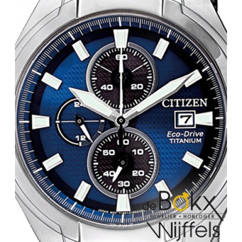 Citizen CA0700-86L horloge eco-drive super titanium - 56118
