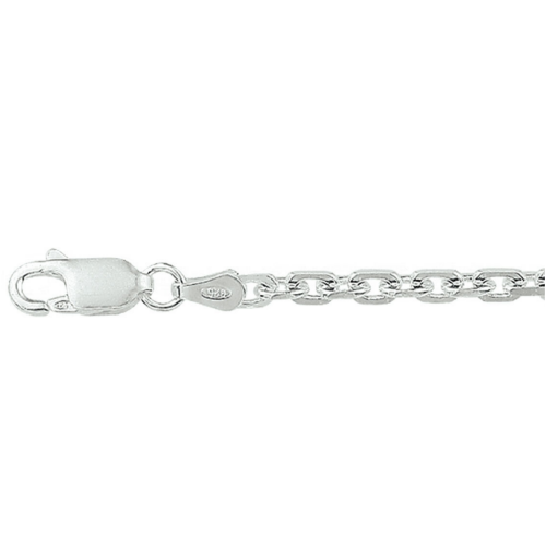 Anker ketting zilver voor heren 60 cm online kopen 2.8mm - 56119