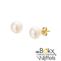 pareloorbellen geelgoud 6mm - 56120 pareloorbellen geelgoud 6mm - 56120