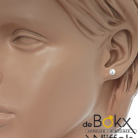 pareloorbellen zoetwater goud 6mm - 56122 pareloorbellen zoetwater goud 6mm - 56122