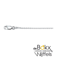 Zilveren anker ketting 41 +4cm 1.3mm - 57110 Zilveren anker ketting 41 +4cm 1.3mm - 57110