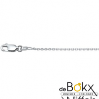 Zilveren anker ketting 41 +4cm 1.3mm - 57110 Zilveren anker ketting 41 +4cm 1.3mm - 57110