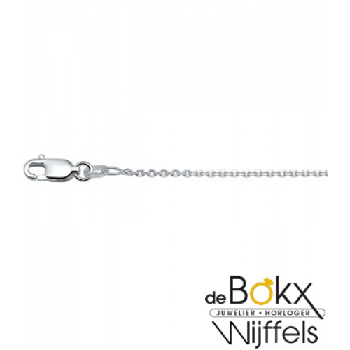Zilveren anker ketting 41 +4cm 1.3mm - 57110 Zilveren anker ketting 41 +4cm 1.3mm - 57110