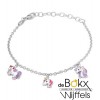 zilveren eenhoorn / unicorn bedelarmband 13 - 16cm - 57124 zilveren eenhoorn / unicorn bedelarmband 13 - 16cm - 57124
