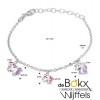 zilveren eenhoorn / unicorn bedelarmband 13 - 16cm - 57124 zilveren eenhoorn / unicorn bedelarmband 13 - 16cm - 57124