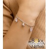 zilveren eenhoorn / unicorn bedelarmband 13 - 16cm - 57124 zilveren eenhoorn / unicorn bedelarmband 13 - 16cm - 57124