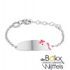 Graveer armband eenhoorn / unicorn 11- 13cm - 57134 Graveer armband eenhoorn / unicorn 11- 13cm - 57134