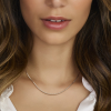 Ketting zilver venetiaans 42cm 1.4mm - 57140