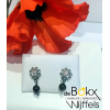 Oorstekers zeeuwse knopjes 8mm granaat - 57433 Oorstekers zeeuwse knopjes 8mm granaat - 57433