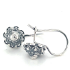 echte zeeuwseknoop oorhangers / oorhaken in zilver 8mm - 57436 echte zeeuwseknoop oorhangers / oorhaken in zilver 8mm - 57436
