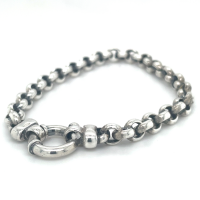 Armband zilver jasseron 19.5cm - 57479 Armband zilver jasseron 19.5cm - 57479