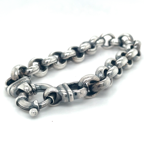 Armband zilver jasseron 21cm - 57482 Armband zilver jasseron 21cm - 57482