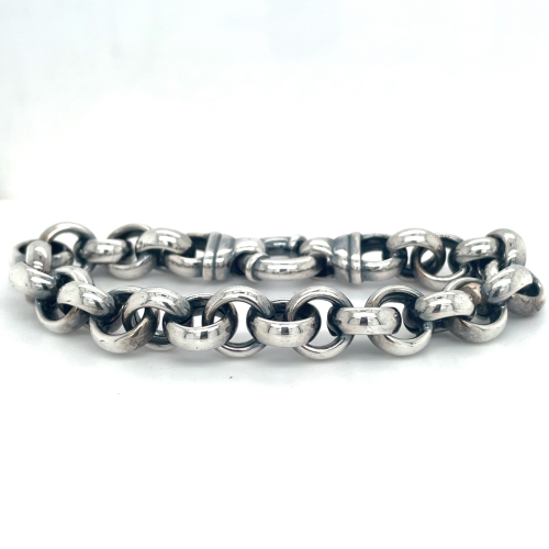 Armband zilver jasseron 21cm - 57482 Armband zilver jasseron 21cm - 57482