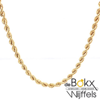 Gouden Ketting koort 50cm 2.5mm - 57546 Gouden Ketting koort 50cm 2.5mm - 57546
