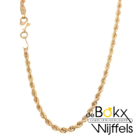 Gouden Ketting koort 50cm 2.5mm - 57546 Gouden Ketting koort 50cm 2.5mm - 57546