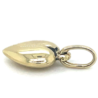 Klein gouden hartje 13mm bol - 57579