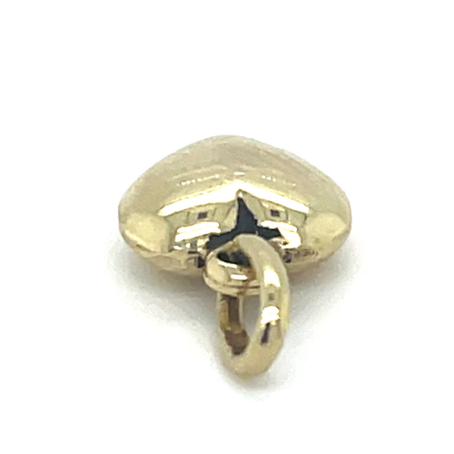 Klein gouden hartje 13mm bol - 57579