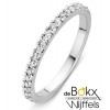 Witgouden memoire ring met 0.26crt diamant maat 54 - 56147 Witgouden memoire ring met 0.26crt diamant maat 54 - 56147