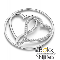 my imenso insignia hartjes 24mm zilver - 55980 my imenso insignia hartjes 24mm zilver - 55980