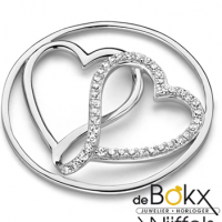 my imenso insignia hartjes 24mm zilver - 55980 my imenso insignia hartjes 24mm zilver - 55980