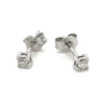 Witgouden diamanten oorbellen 0.10ct - 55520 Witgouden diamanten oorbellen 0.10ct - 55520